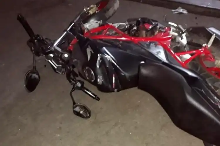Pemilik Pasrah, Honda CB 150R Milik Wartawan Hancur Dirusak Aparat saat Demo di Depan Gedung DPR/MPR   