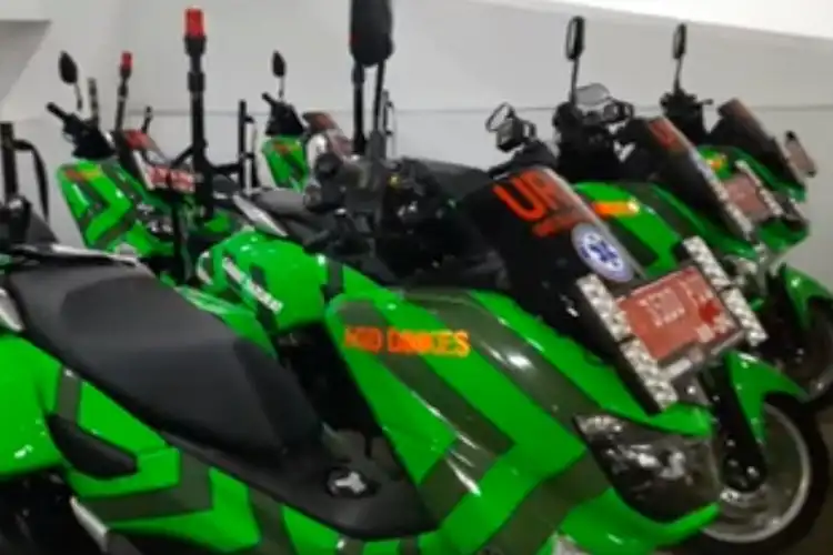Dicat Hijau dan Dilengkapi Sirine, Yamaha NMAX Resmi Jadi Ambulans, Sudah Tersebar Dibeberapa Daerah
