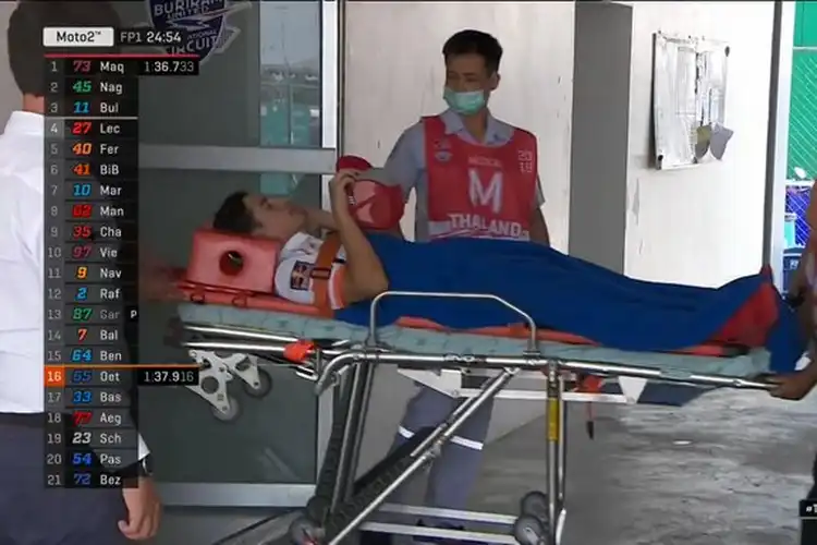 Bikin Geleng-Geleng Kepala, Dokter Dibikin Heran Dengan Kecelakaan Marc Marquez di MotoGP Thailand 2019