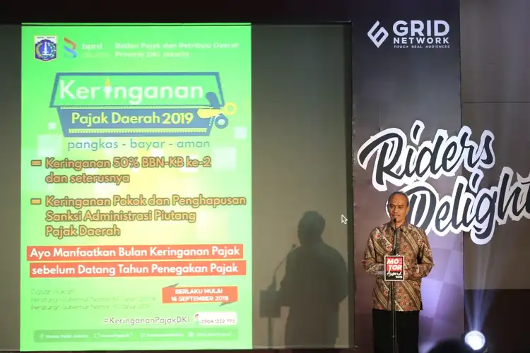 Asyik, Badan Pajak dan Retribusi Daerah DKI Jakarta Ringankan Pajak Motor dan Bea Balik Nama