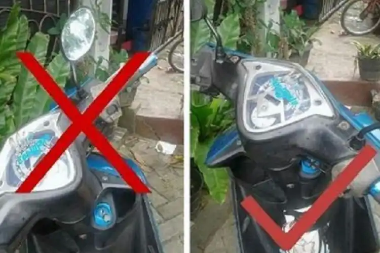 Mitos atau Fakta Kunci Setang Motor ke Kanan Tidak Bisa Dicuri Maling, Pabrikan Motor Kasih Penjelasan