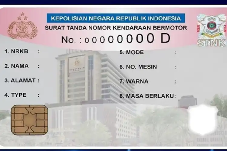 Setelah SIM Elektronik Kini Korlantas Akan Luncurkan e-STNK.  Ini Bentuk dan Modelnya