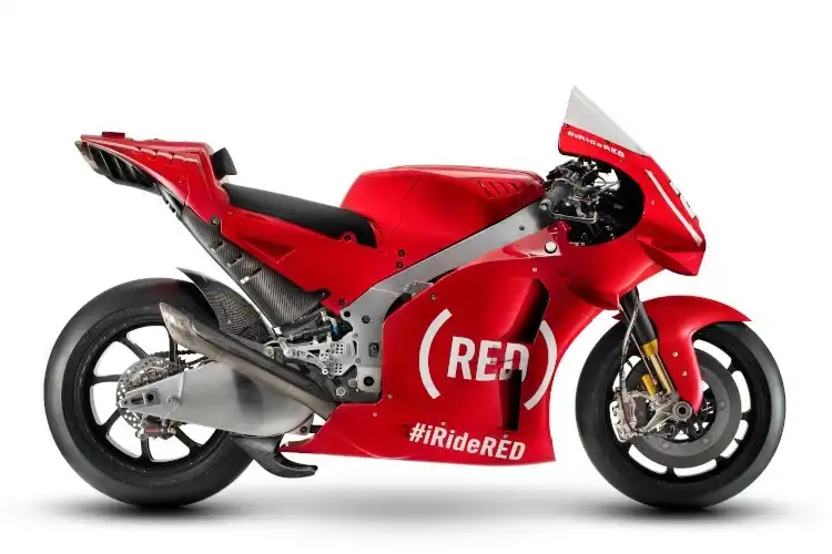 Dibalut Warna Merah, Aprilia Team dan (RED) Kampanyekan Lawan AIDS