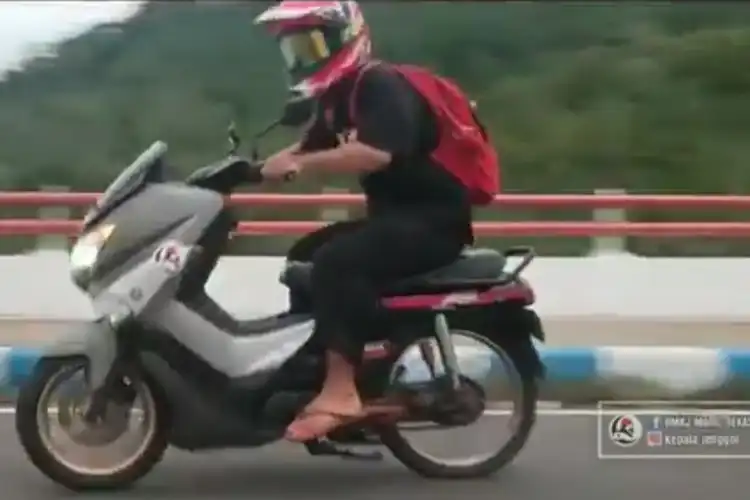 Kocak, Grand MAX Perkawinan dari Yamaha NMAX dan Honda Grand Sudah Mengaspal di Jalan, Lihat Langsung Video Tesnya