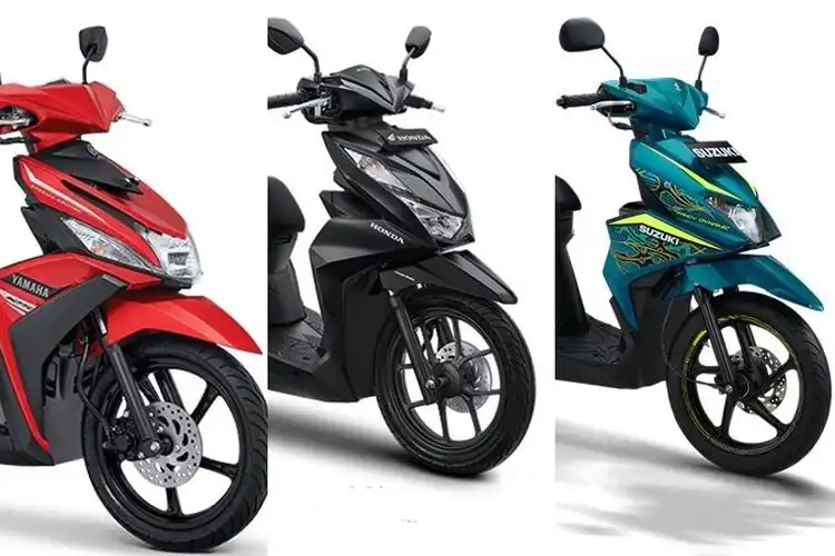 Mana Yang Termurah Ya? Honda BeAT 2020, Yamaha Mio atau Suzuki Nex II, Ini Daftar Harga Lengkapnya 