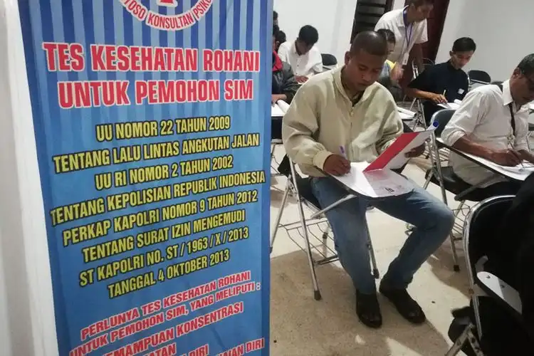 Biasanya Tembus 100 Orang Per Hari, Selama PSBB Ini Pemohon SIM di Kota Bekasi Berkurang Drastis
