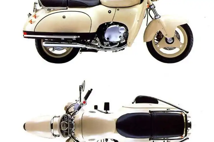 Ada yang Punya Gak Ya? Suzuki SW-1 Motor Sport Desainnya Mirip Vespa, Mesinnya  Bikin Melongo!