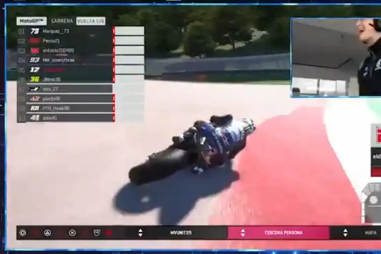 Kena Kartu Kuning, Gara-gara Fabio Quartararo Main MotoGP Virtual Race, Tim Sampai Wanti-wanti