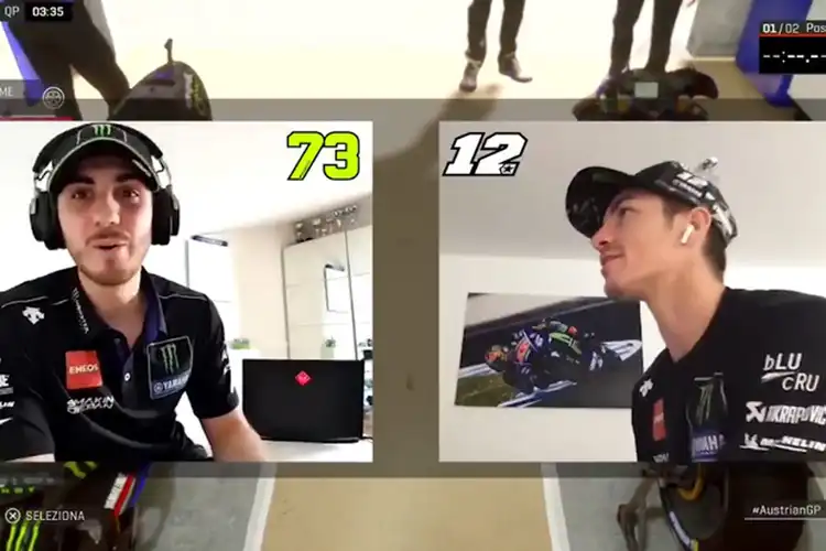 Gokil! Maverick Vinales Latihan Langsung Bareng Pembalap MotoGP eSport, Target Menang di MotoGP Virtual Race Kedua
