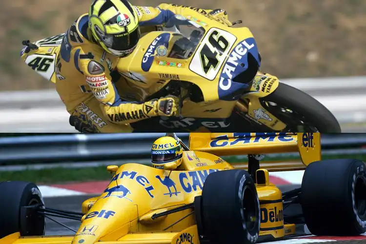 Gak Banyak Yang Tahu, Ternyata Valentino Rossi Punya Kesamaan dengan Legenda F1 Ayrton Senna, Sama-sama Kuning