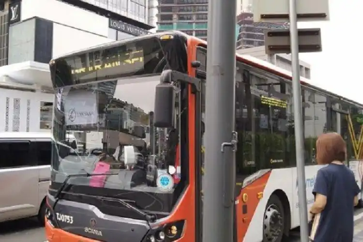 Bikers Catat Nih, PSBB Transisi Segera Berlaku, Begini Protokol Khusus Penumpang Bus Transjakarta