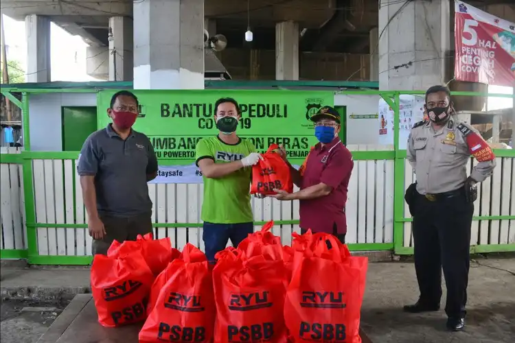 Mantab Nih, Ryu Powertools Sumbang 5 Ton Beras Ke Warga Penjaringan, Hasil Donasi Konsumen