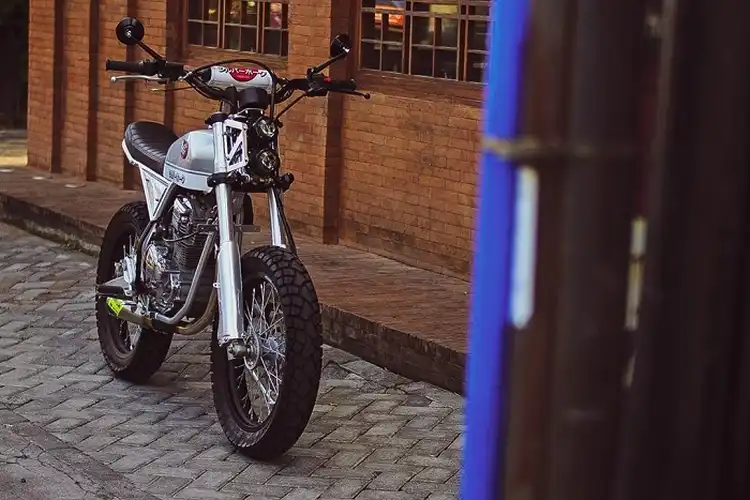 Bule Inggris Curi Motor Modifikasi Yamaha Scorpio Senilai Rp 100 Juta Di Bali