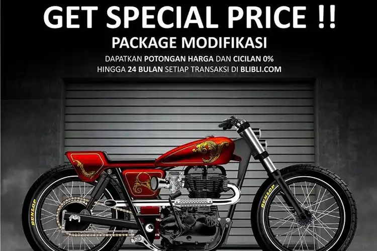Asyik Nih! Bangun Motor Custom Jenis Apa Saja Kini Bisa Dicicil, Bunga Nol Persen Sampai 2 Tahun