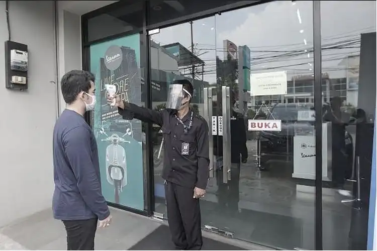 Menerapkan Protokol Kesehatan, Dealer Resmi PT Piaggio Indonesia Sambut Konsumen Menuju New Normal