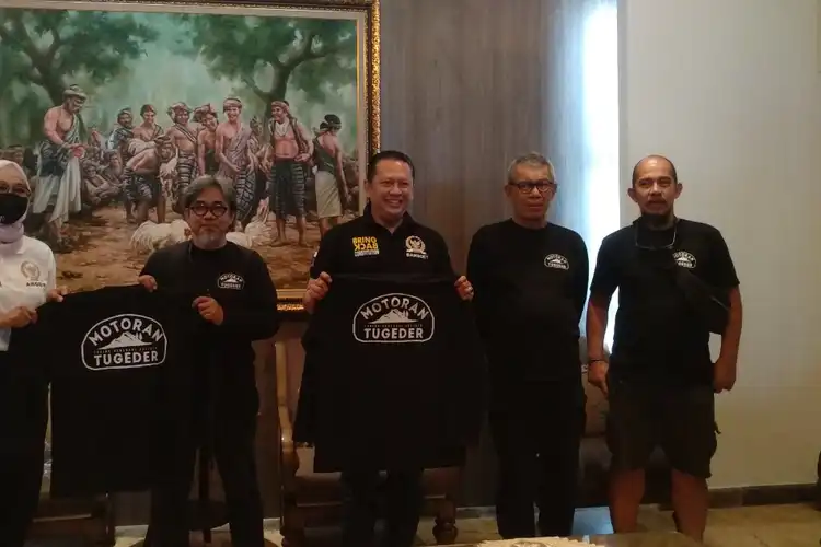 Ketua MPR RI Bamsoet Didaulat Jadi Bapak TuGeDer, Diawali Riding Tipis-Tipis Lanjut Deklarasi