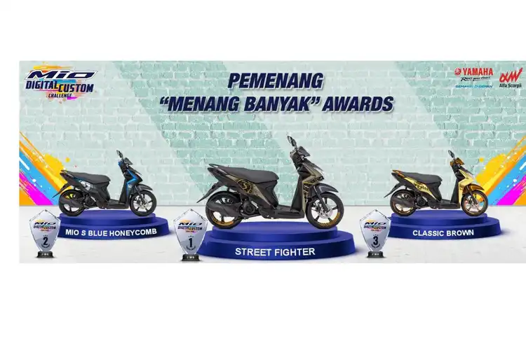 Wuiihh Keren-Keren Hasil Desain Mio Digital Custom Challenge, Ini Daftar Pemenangnya
