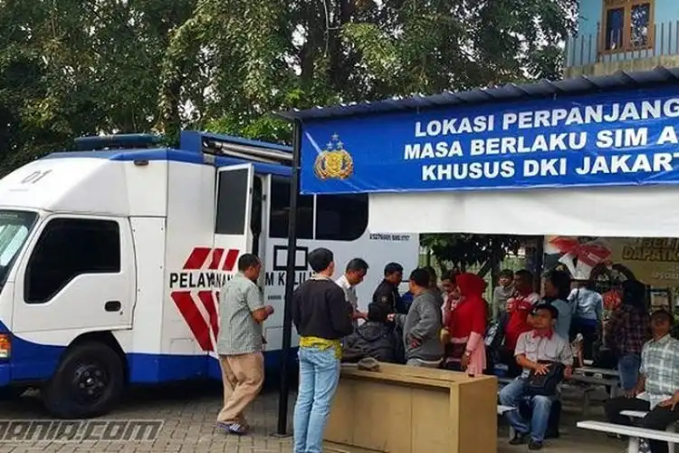 Buka Sampai Sore, Ini Dia Lokasi SIM Keliling di DKI Jakarta Hari Ini Selasa 15 September 2020