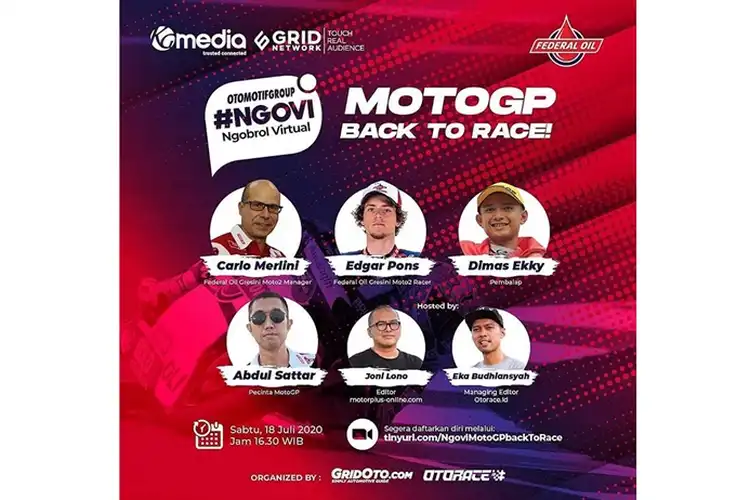 Buka-bukaan Federal Oil Gresini Moto2 Soal Balapan MotoGP 2020 Selama Pandemi Virus COVID-19