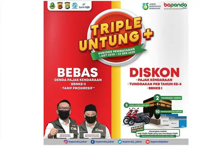 Asyiiik, Taat Bayar Pajak Motor Punya Kesempatan Umroh atau Dapat Motor Nih