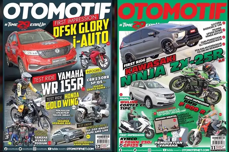 Sikat Tabloid OTOMOTIF Edisi 11 dan 12, Lengkap Ulas Motor Baru Sampai Jagoan MotoGP Spanyol 2020