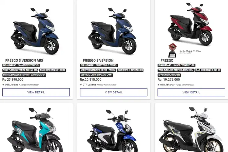 Update Harga Motor Matic Yamaha 2020, Masih Ada yang Dibanderol Rp 15 Jutaan Nih