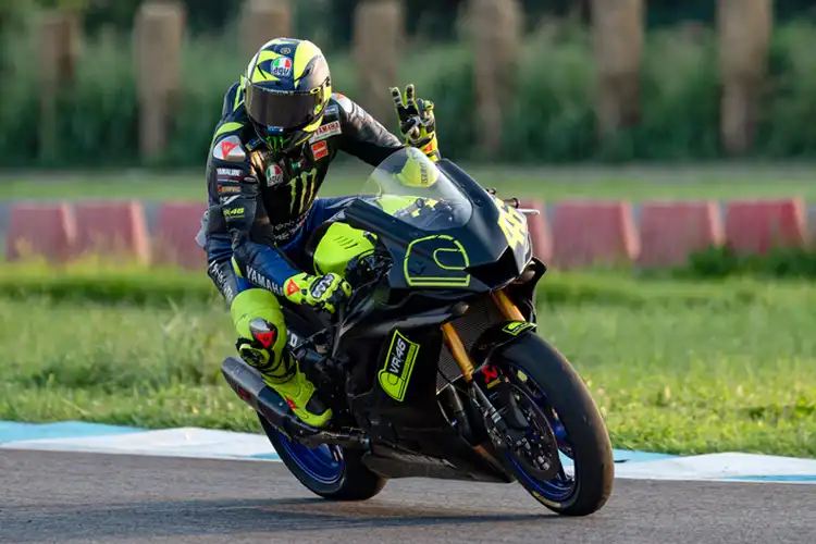 Hadapi Sirkuit MotoGP Ceko 2020, Valentino Rossi Latihan Naik R6