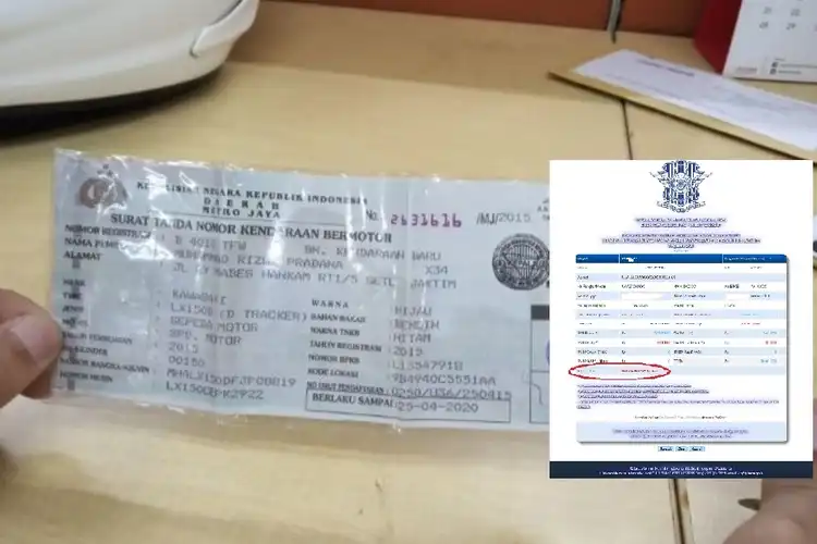 Cek Pelat Nomor Kendaraan Anda Begini Ciri STNK-nya Sedang Diblokir Karena Tilang Elektronik Cukup Lihat dari Handphone