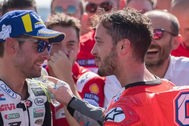 Blak-blakan, Bos Aprilia Tegaskan Andrea Dovizioso Jadi Prioritasnya Jika Andrea Iannone Dikenai Sanksi