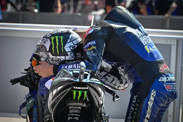 Cuma Bisa Finis ke-6 di MotoGP San Marino 2020, Maverick Vinales Sebut Ada Yang Salah Dengan Motornya