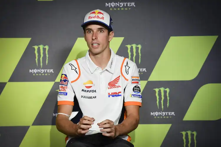 Seneng Banget, Naik Podium Pertama Kalinya di MotoGP Prancis 2020, Alex Marquez Sampai Bilang Begini