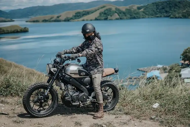 Tangguh Gak Ada Lawan, Touring Yamaha XSR 155 Sampai di Titik Paling Timur Indonesia