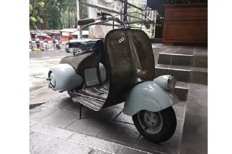 Replika Vespa 98 Seri 0 Tahun 1946, Vespa Terlangka dan Hampir Punah