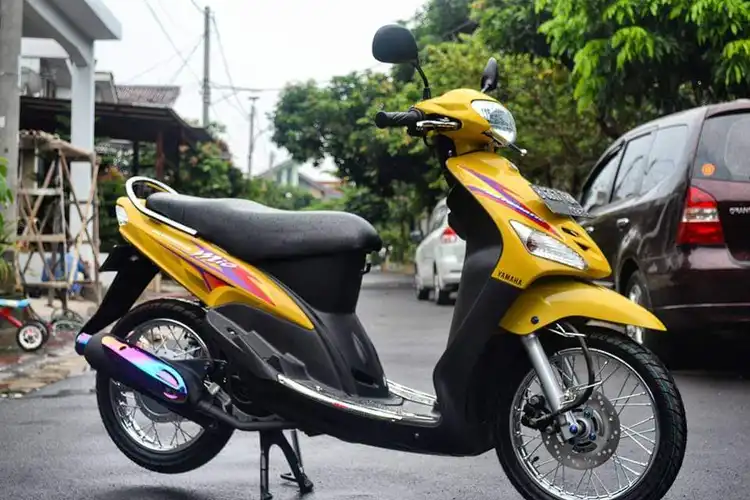Striping Yamaha Mio yang Ini Langka Banget, Ditawar Sampai Rp 2 Juta Pemilik Gak Mau Lepas