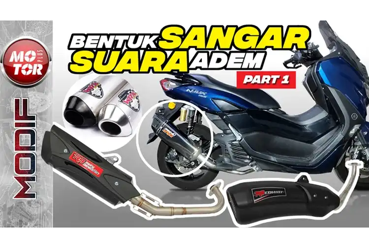 Pilihan Knalpot Yamaha NMAX 2020, Mulai R9, WRX Sampai Pro Speed