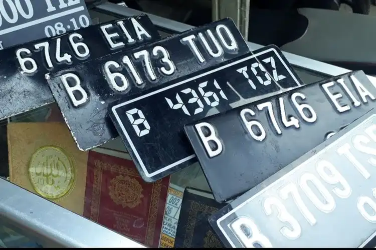 Model Pelat Ini Ini Diburu Polisi, Dendanya Setara Cicilan Motor