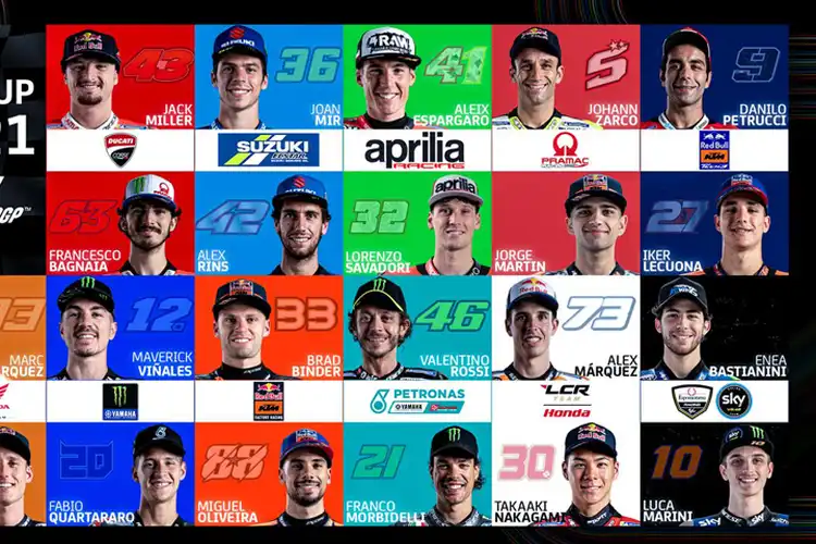 Adu Gengsi, Negara Mana Terbanyak Di Daftar Pembalap MotoGP 2021