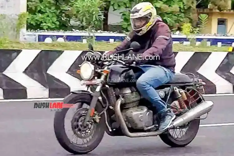 Bocor, Penampakan Royal Enfield Continental GT 650 2021 Lagi Dijajal