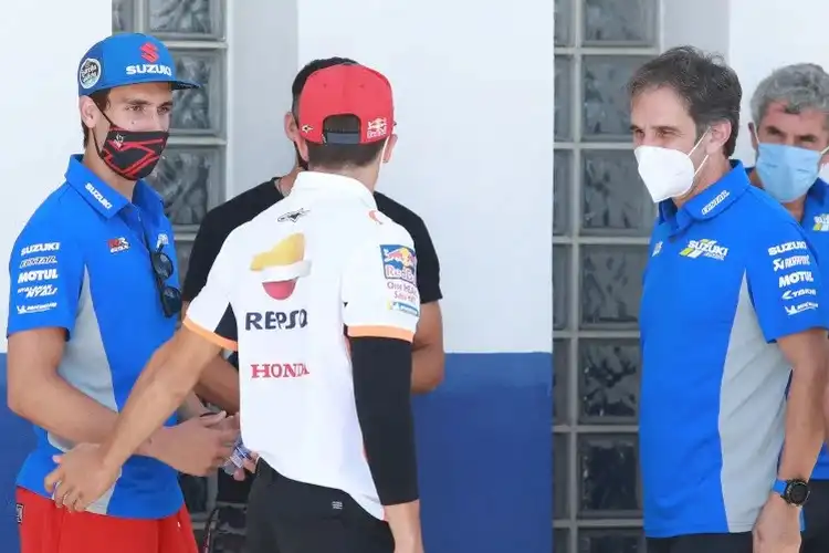 Alex Rins Bilang Gak Ada Yang Tahu Kebenaran Kondisi Marc Marquez