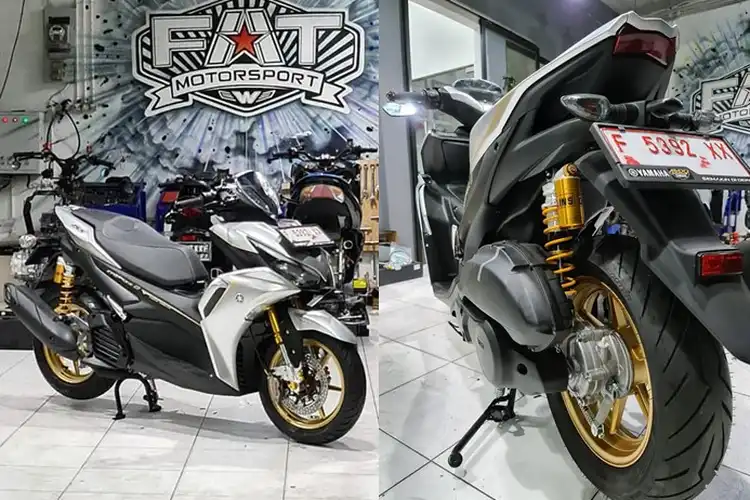 Modifikasi Motor Yamaha Aerox 155 2020, Modif Simple Seharga Motornya