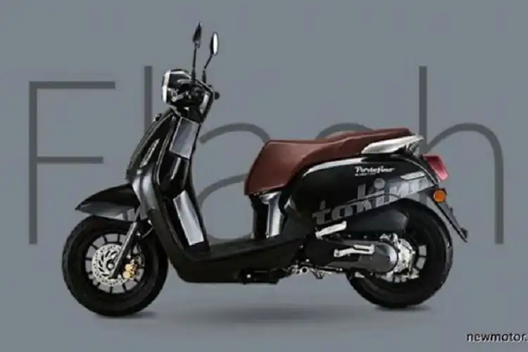 Intip Spek dan Fitur Motor Baru Saingan Vespa, Harganya Cuma Segini