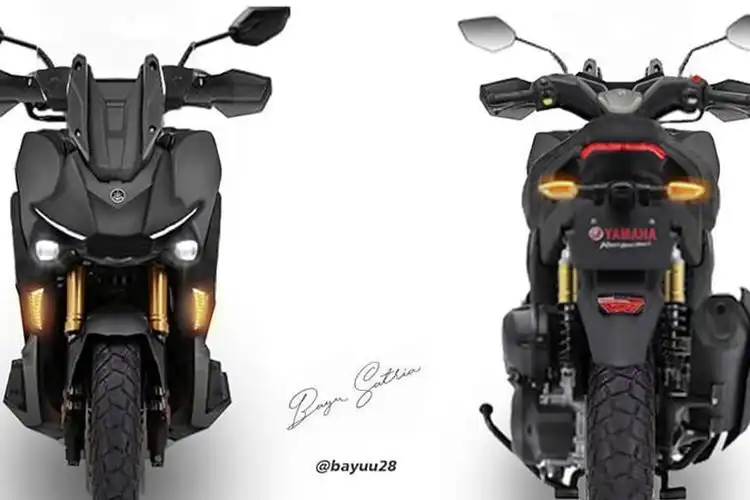 Muncul Desain Adik Yamaha NMAX untuk Hadang Pasar Honda ADV 150