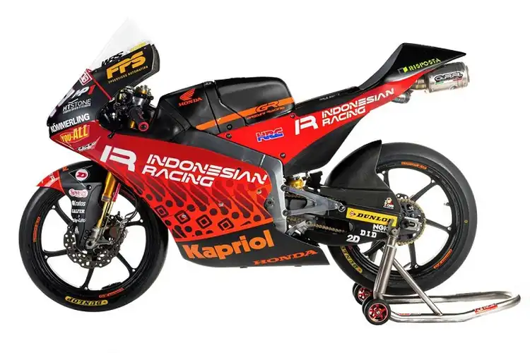 Wow Livery Baru Tim Indonesian Racing Gresini Moto3 2021 Ada Batiknya