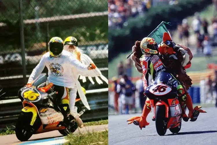 Kocak, Valentino Rossi Doyan Selebrasi Nyeleneh di MotoGP Cuma Gegara Ini