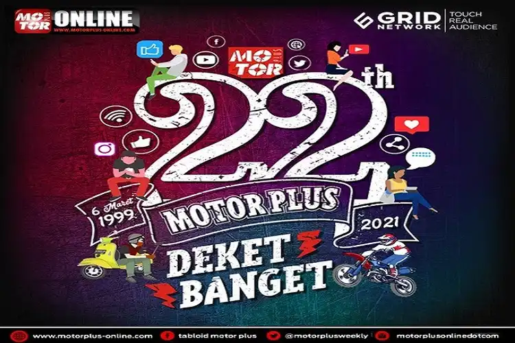 DeketBanget, MOTOR Plus Ulang Tahun ke-22, Seru-seruan Sambil Riding!