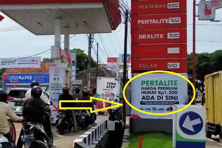 Sah Bensin Pertalite Gantikan Premium Ketok Palu, Ini Terupdate Harga Resmi dari Pertamina