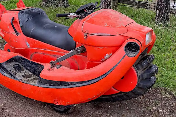 Anti Banjir, Prototipe Motor ATV Amfibi Ini Sudah Ada Dari Tahun 80-an