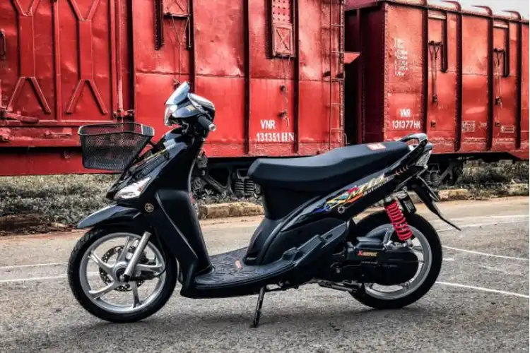 Kece Nih, Modifikasi Yamaha Mio Lawas Tampilannya Jadi Muda Lagi