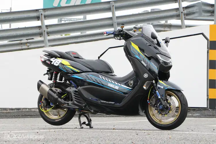 Yamaha All New NMAX Dibalut Modifikasi Daily Racing, Penuh Aksesoris Mewah