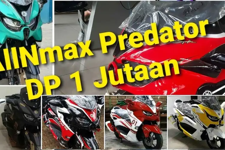 Kaget All New Yamaha NMAX Predator Diantar ke Rumah Cuma DP 1 Juta Rupiah